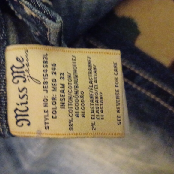 Miss me jeans size 26 - Picture 3 of 5